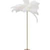 Lampadaire Feather Palm blanc 165cm