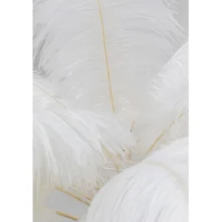 Lampadaire Feather Palm blanc 165cm