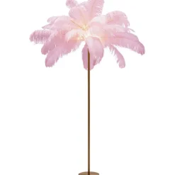 Lampadaire Feather Palm fuchsia 165cm