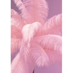 Lampadaire Feather Palm fuchsia 165cm
