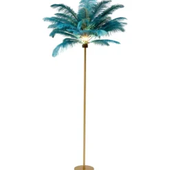 Lampadaire Feather Palm vert 165cm