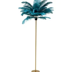 Lampadaire Feather Palm vert 165cm