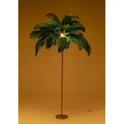 Lampadaire Feather Palm vert 165cm