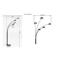 Lampadaire Five Fingers eco.