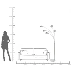 Lampadaire Five Fingers eco.