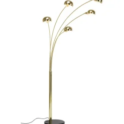 Lampadaire Five Fingers laiton