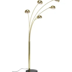 Lampadaire Five Fingers laiton