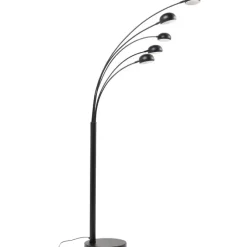 Lampadaire Five Fingers noir mat