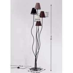 Lampadaire Flexible Mocca Cinque
