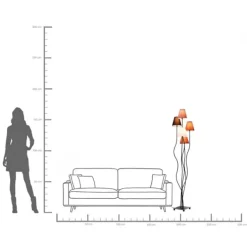 Lampadaire Flexible Mocca Cinque