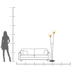 Lampadaire Gocce 174cm