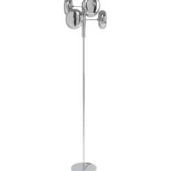 Lampadaire Headlight chromé 163cm