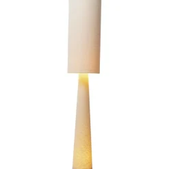 Lampadaire Marleen beige bouclé 190cm