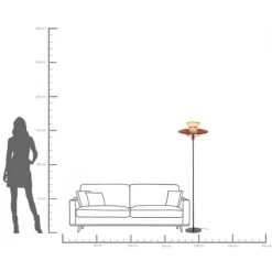 Lampadaire Riva 160cm