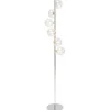 Lampadaire Scal Balls chrome 160cm