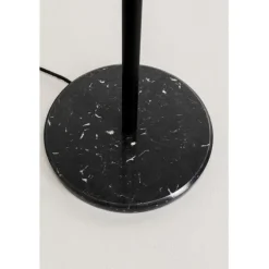 Lampadaire Scala Balls Milky noir 160cm