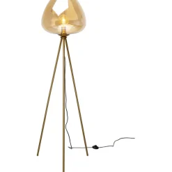 Lampadaire Sphere ambre 146cm