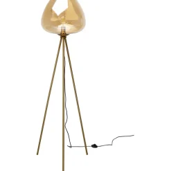Lampadaire Sphere ambre 146cm