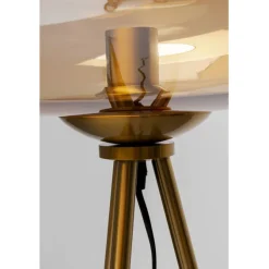 Lampadaire Sphere ambre 146cm