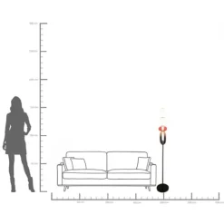 Lampadaire Sugar 150cm
