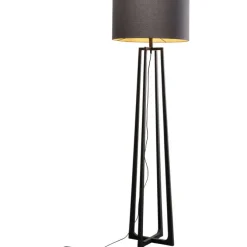 Lampadaire Timon noir 160cm