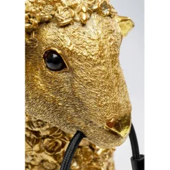 Lampe à poser Animal Flower Sheep doré 36cm