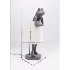 Lampe à poser Animal Frog gris