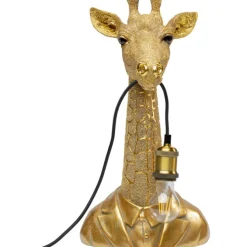 Lampe à poser Animal Giraffe doré 50cm