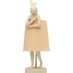 Lampe à poser Animal Rabbit champagne/peach 50cm