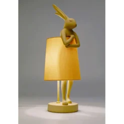 Lampe à poser Animal Rabbit champagne/peach 50cm