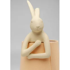 Lampe à poser Animal Rabbit champagne/peach 50cm