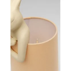 Lampe à poser Animal Rabbit champagne/peach 50cm