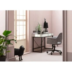 Lampe à poser Animal Rabbit noir 68cm