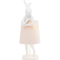 Lampe à poser Animal Rabbit blanc 68cm