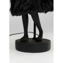 Lampe à poser Animal Rabbit Fur noir/doré 50cm