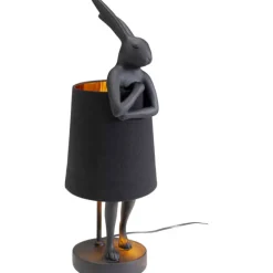 Lampe à poser Animal Rabbit noir 50cm