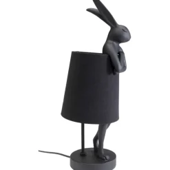 Lampe à poser Animal Rabbit noir 50cm