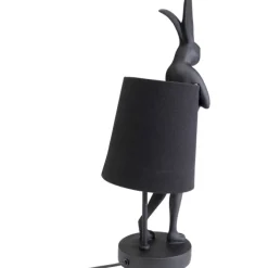 Lampe à poser Animal Rabbit noir 50cm