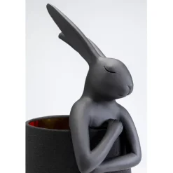 Lampe à poser Animal Rabbit noir 50cm