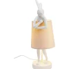 Lampe à poser Animal Rabbit blanc/rose 50cm