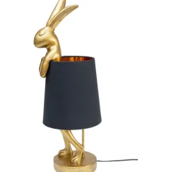 Lampe à poser Animal Rabbit doré/noir 68cm