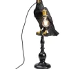 Lampe à poser Animal Sitting Crow noir mat 61cm