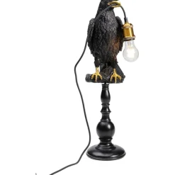 Lampe à poser Animal Sitting Crow noir mat 61cm