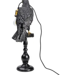 Lampe à poser Animal Sitting Crow noir mat 61cm