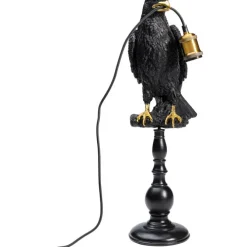 Lampe à poser Animal Sitting Crow noir mat 61cm