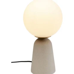 Lampe à poser Bollie beige 33cm