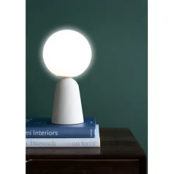 Lampe à poser Bollie beige 33cm