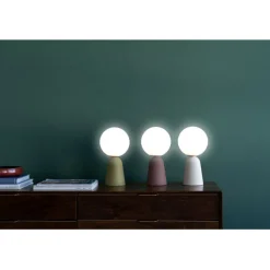 Lampe à poser Bollie rouge 33cm