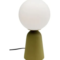 Lampe à poser Bollie vert 33cm