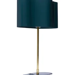Lampe à poser Cloudy ovale Petrol 49cm